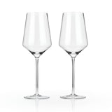 Bordeaux Glasses ang stem Raye 2pc crys VISKI 4531