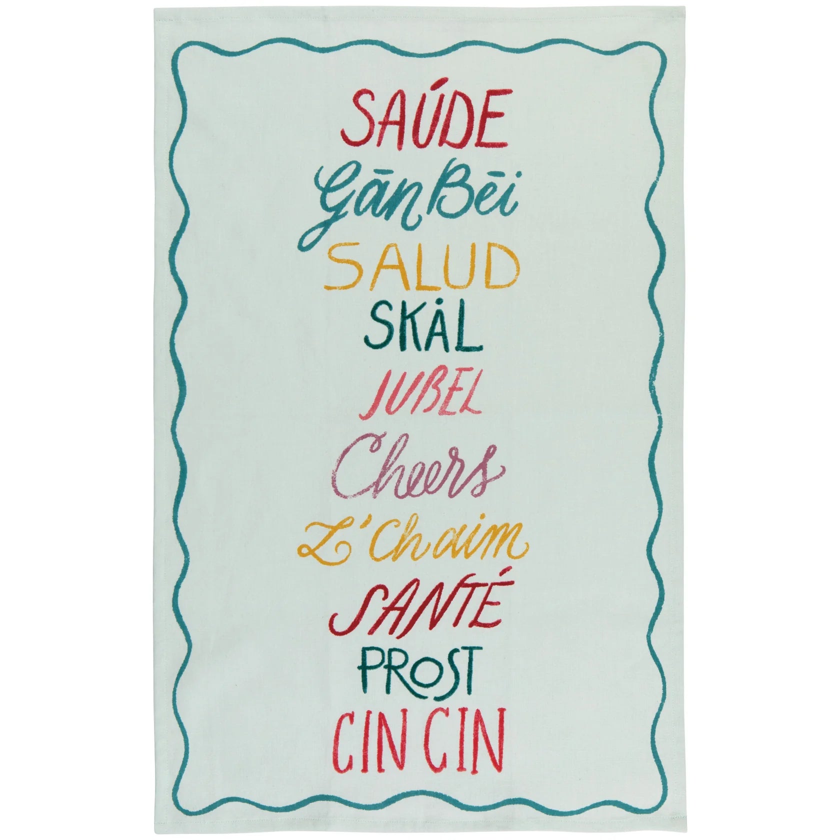 Dishtowel Cheers All Around DANI JKT3774D