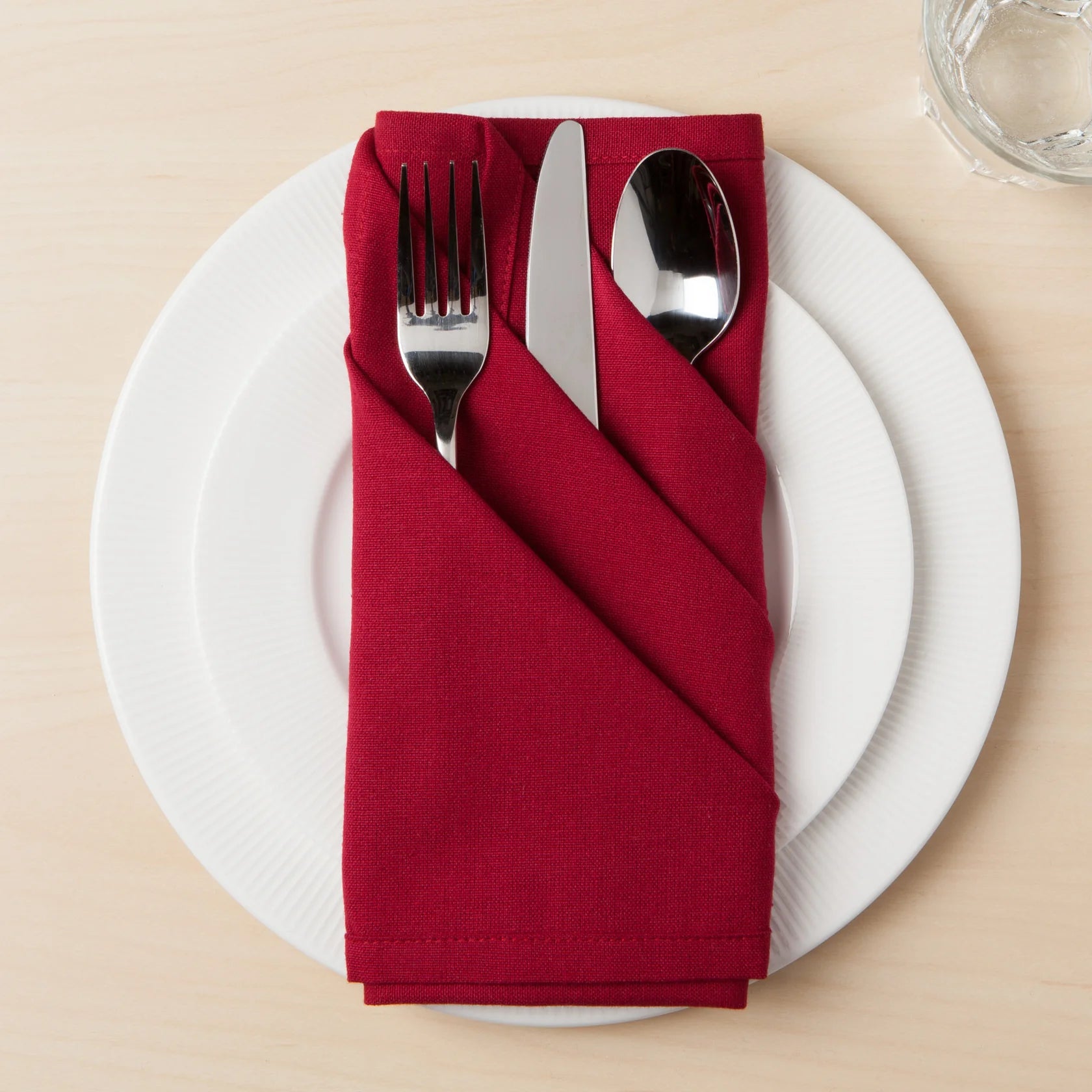 Napkins Spectrum Carmine Red 4pc DANI 1800628