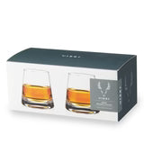 Whiskey Glasses Burke 2pc crys VISKI 10893