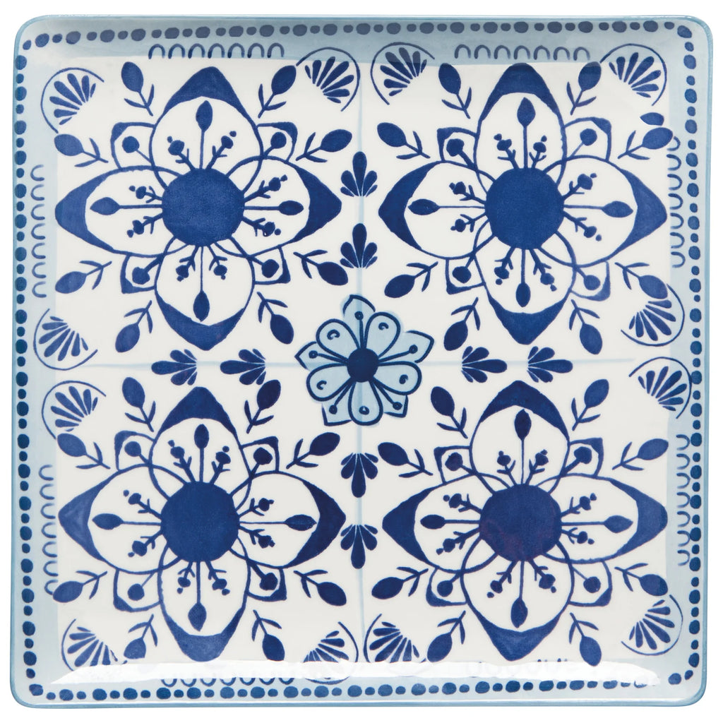 Plate Porto Stamped 10" DANI HPT1151D