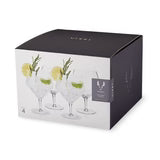 Gin & Tonic Glasses ang Raye 4pc crys VISKI 11370